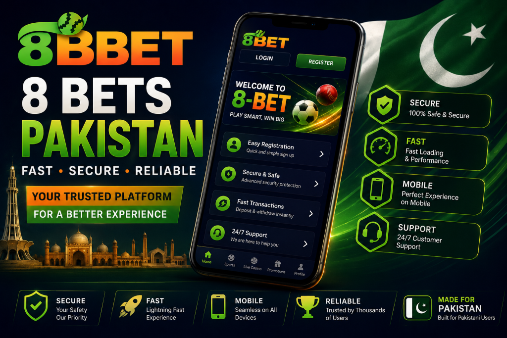 8 Bets Pakistan
